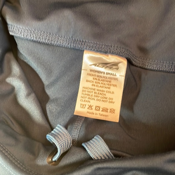 Altra blue crop running tights size S - Picture 4 of 9